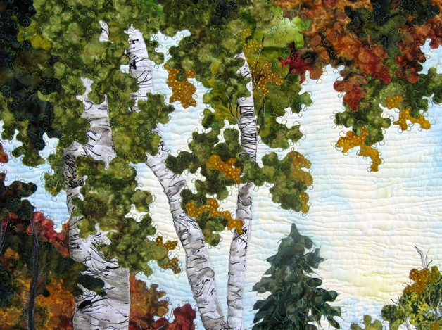 The Birches Detail